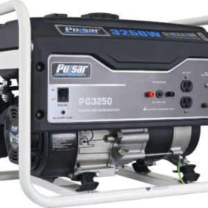 Pulsar 3,250-Watt Gasoline Powered Portable Generator