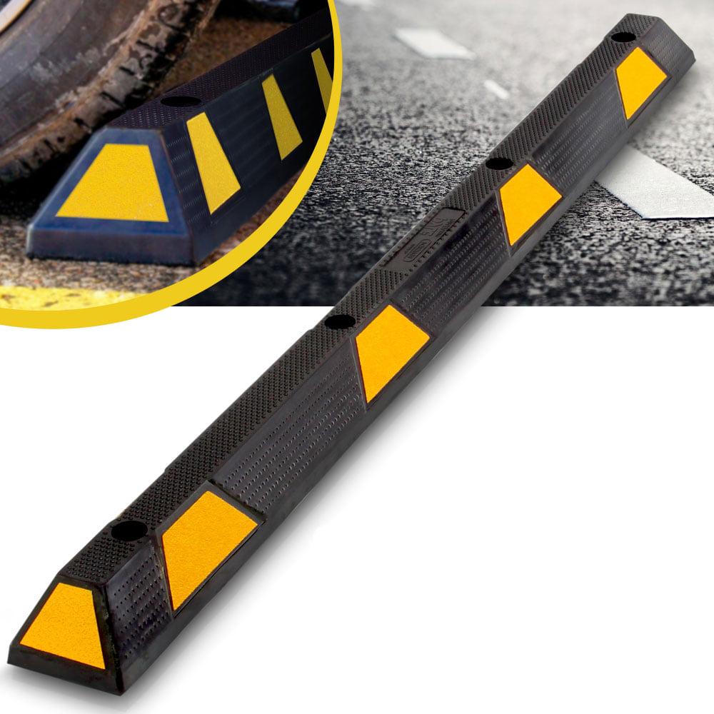 Pyle PCRSTP14 72" Car/Truck Vehicle Driveway Parking Wheel Stop Block (2 Pack) - Image 5