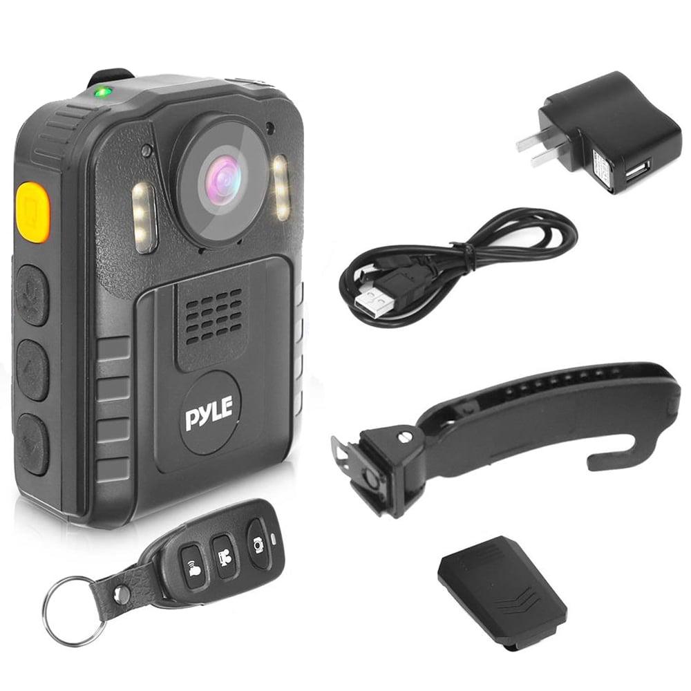 Pyle PPBCM92 Compact 1296p HD Wireless Night Vision Police Body Camera - Image 2