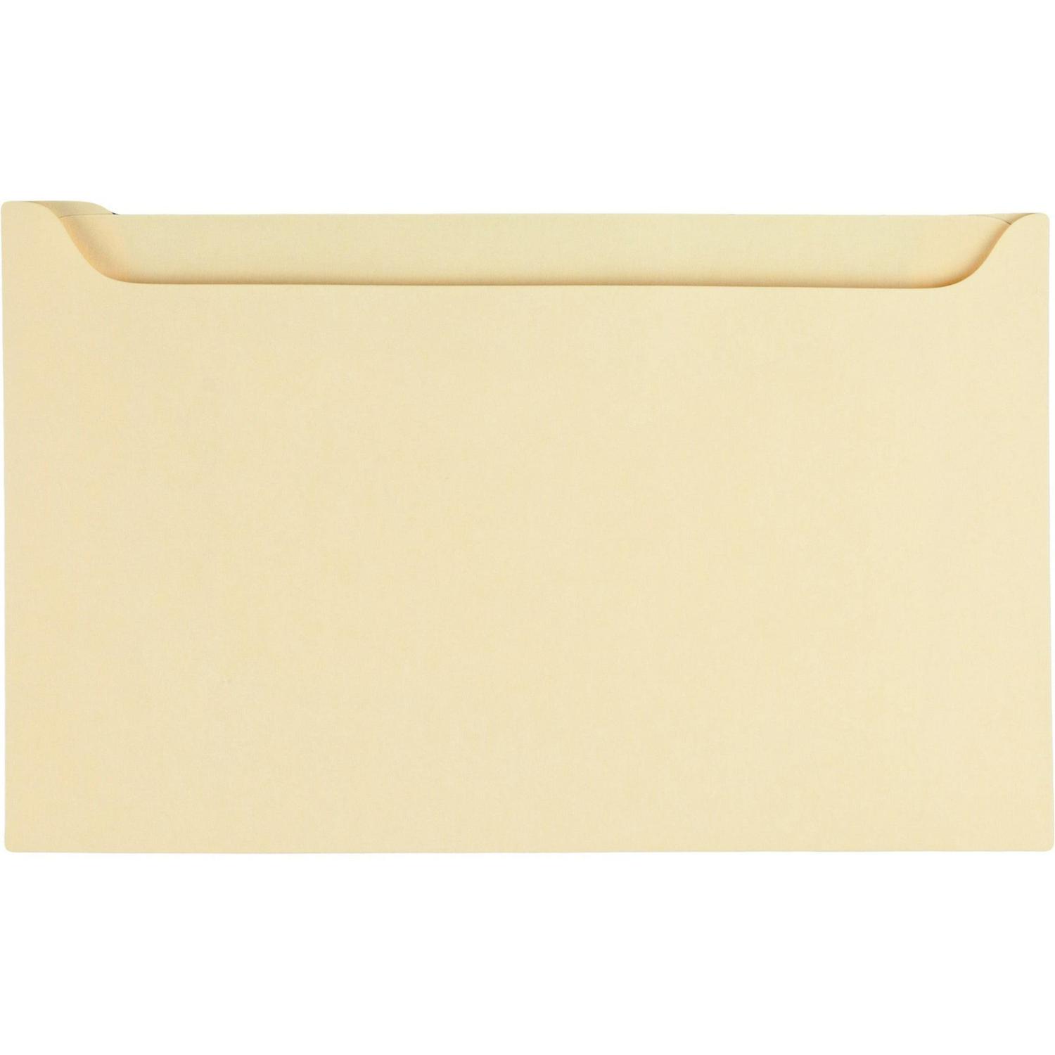 Quality Park Professional Filing Jackets 5" x 8 1/8" Sheet Size - Cameo - 500 / Box - Image 2