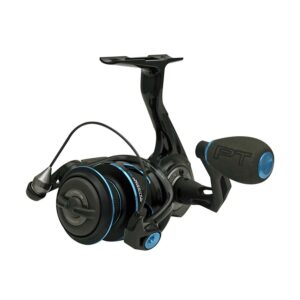 Quantum Smoke Saltwater Spinning Fishing Reel, Size 40 Reel, Black