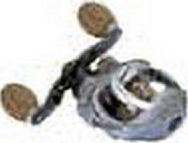 Quantum Vapor Baitcast Fishing Reel, Size 100 Reel, Right-Hand Retrieve, Silver - Image 2