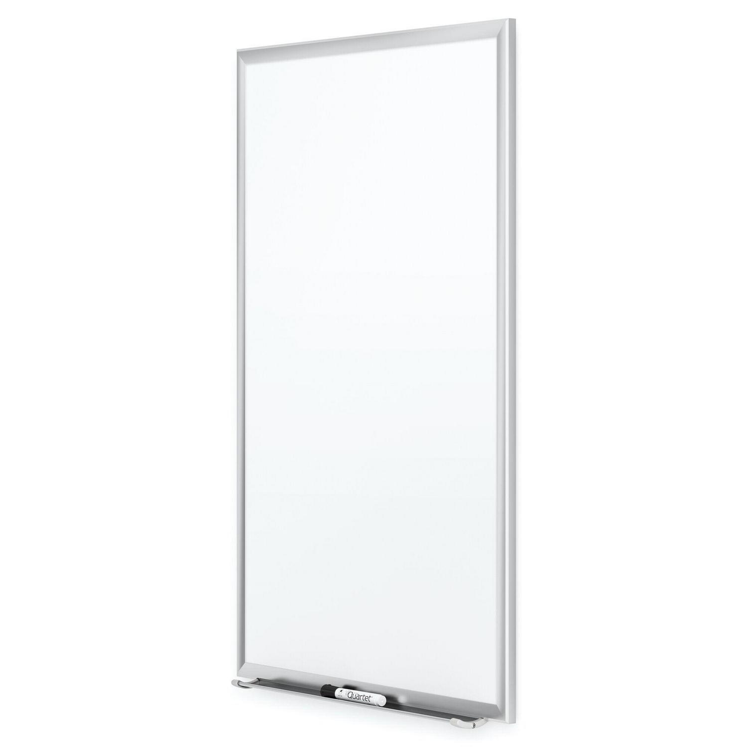 Quartet Classic DuraMax Porcelain Magnetic Whiteboard 60 x 36 5 x 3 Silver - Image 4