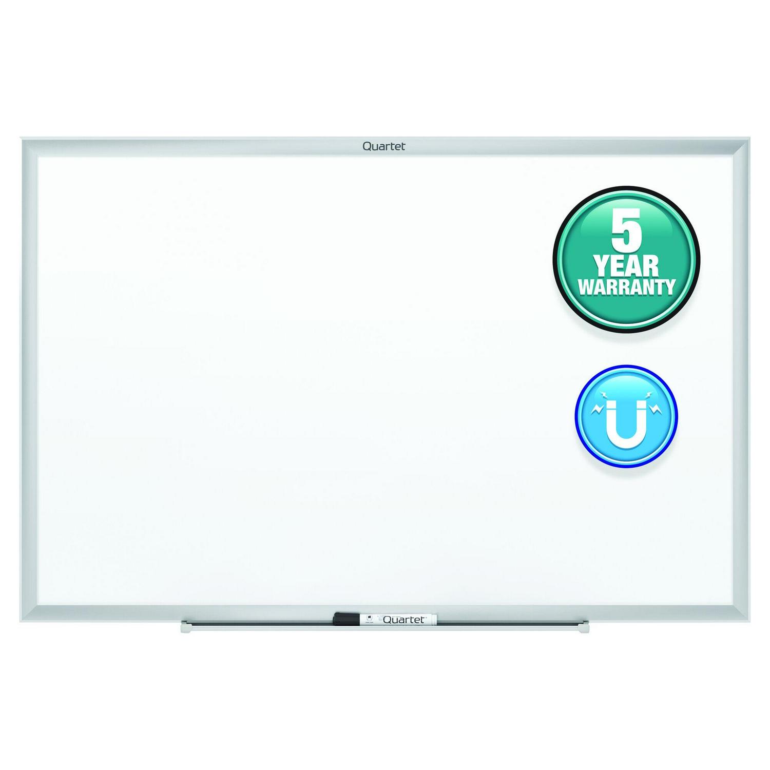 Quartet SM535 Classic Series Magnetic Whiteboard, 60 X 36, Silver Frame