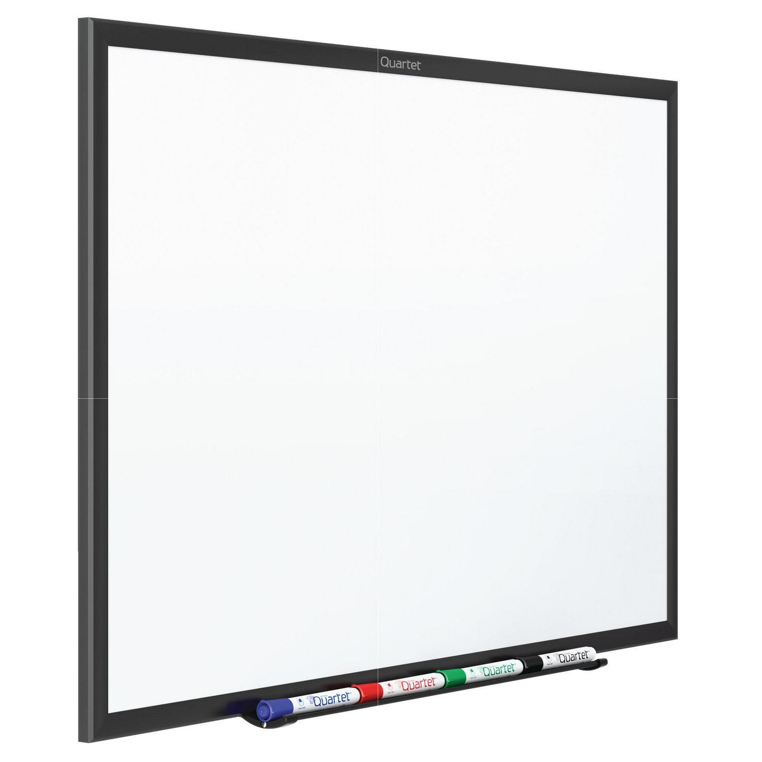 Quartet Classic Nano-Clean Magnetic Dry-Erase Board, 36" x 24" (3' x 2'), Black Aluminum Frame - Image 4