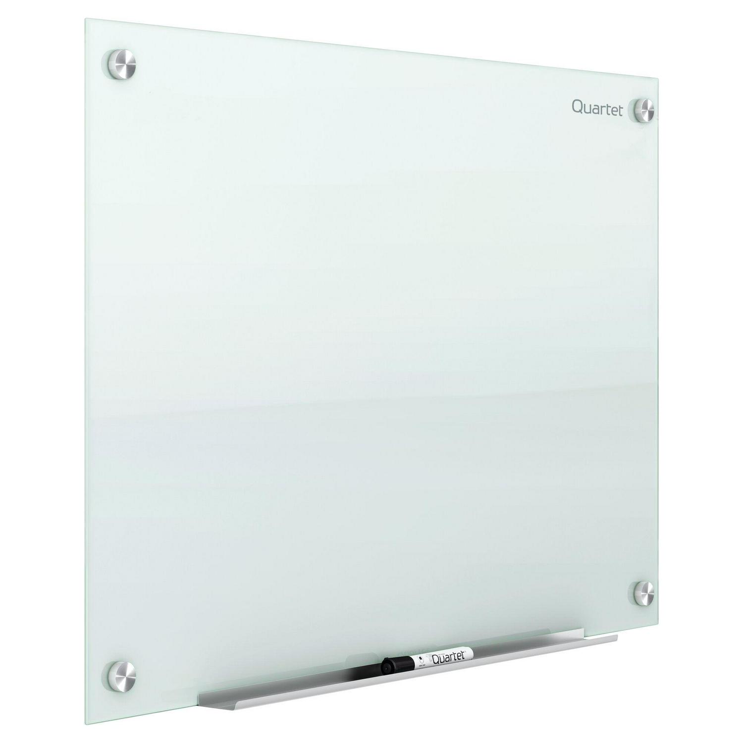 Quartet Infinity® Unframed Glass Non-Magnetic Dry-Erase Whiteboard, 48" x 36", White - Image 4
