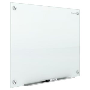 Quartet Infinity® Unframed Glass Non-Magnetic Dry-Erase Whiteboard, 48" x 36", White