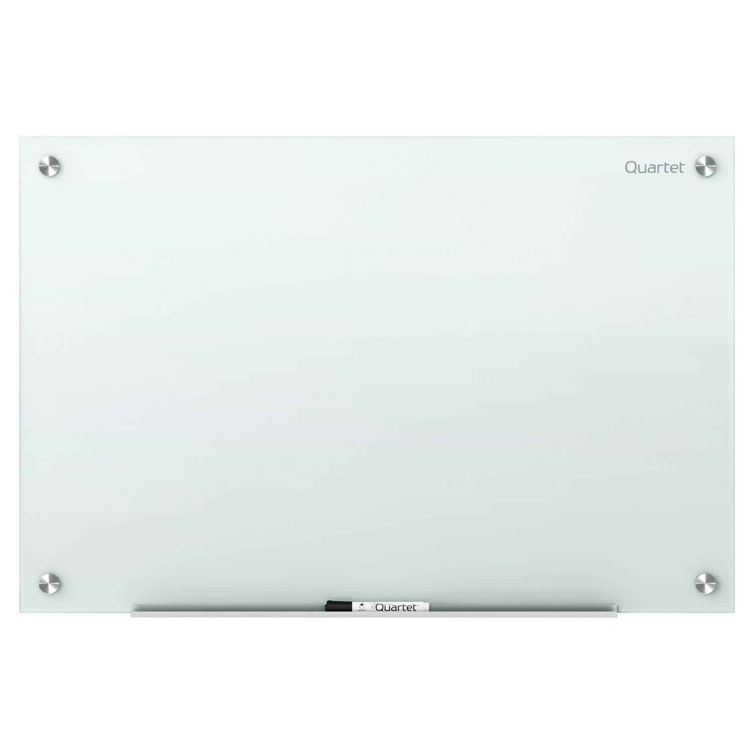 Quartet Infinity® Unframed Glass Non-Magnetic Dry-Erase Whiteboard, 48" x 36", White - Image 2