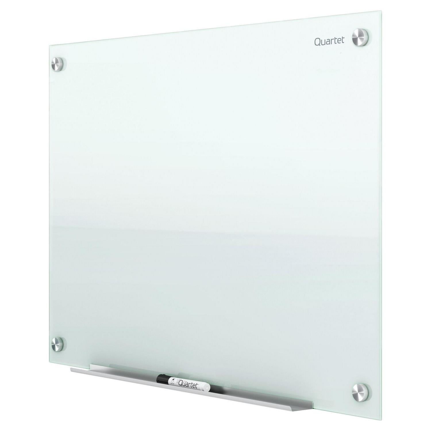 Quartet Infinity® Unframed Glass Non-Magnetic Dry-Erase Whiteboard, 48" x 36", White - Image 3