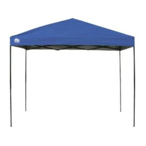 Quik Shade 10' X 10' Shade Tech 100 Square Feet Of Shade Straight Leg Base Outdoor Pop-Up Canopy, Blue
