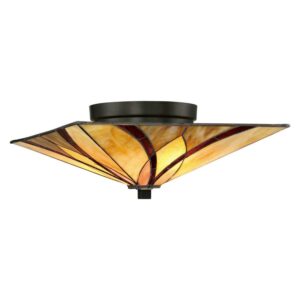 Quoizel Lighting - Two Light Flush Mount - Flush Mount - Asheville - 2 Light