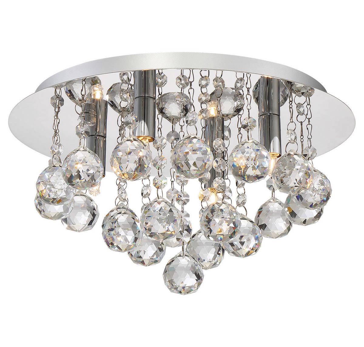 Quoizel BRX1614C Bordeaux Flush Mount in Polished Chrome - Image 2