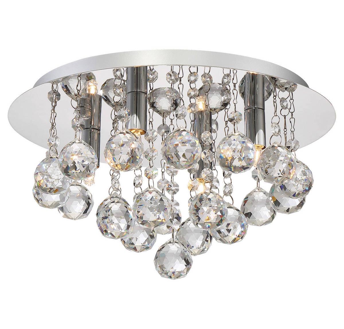 Quoizel BRX1614C Bordeaux Flush Mount in Polished Chrome - Image 3