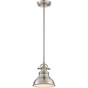 Quoizel ER1508BN Emery Mini Pendant in Brushed Nickel