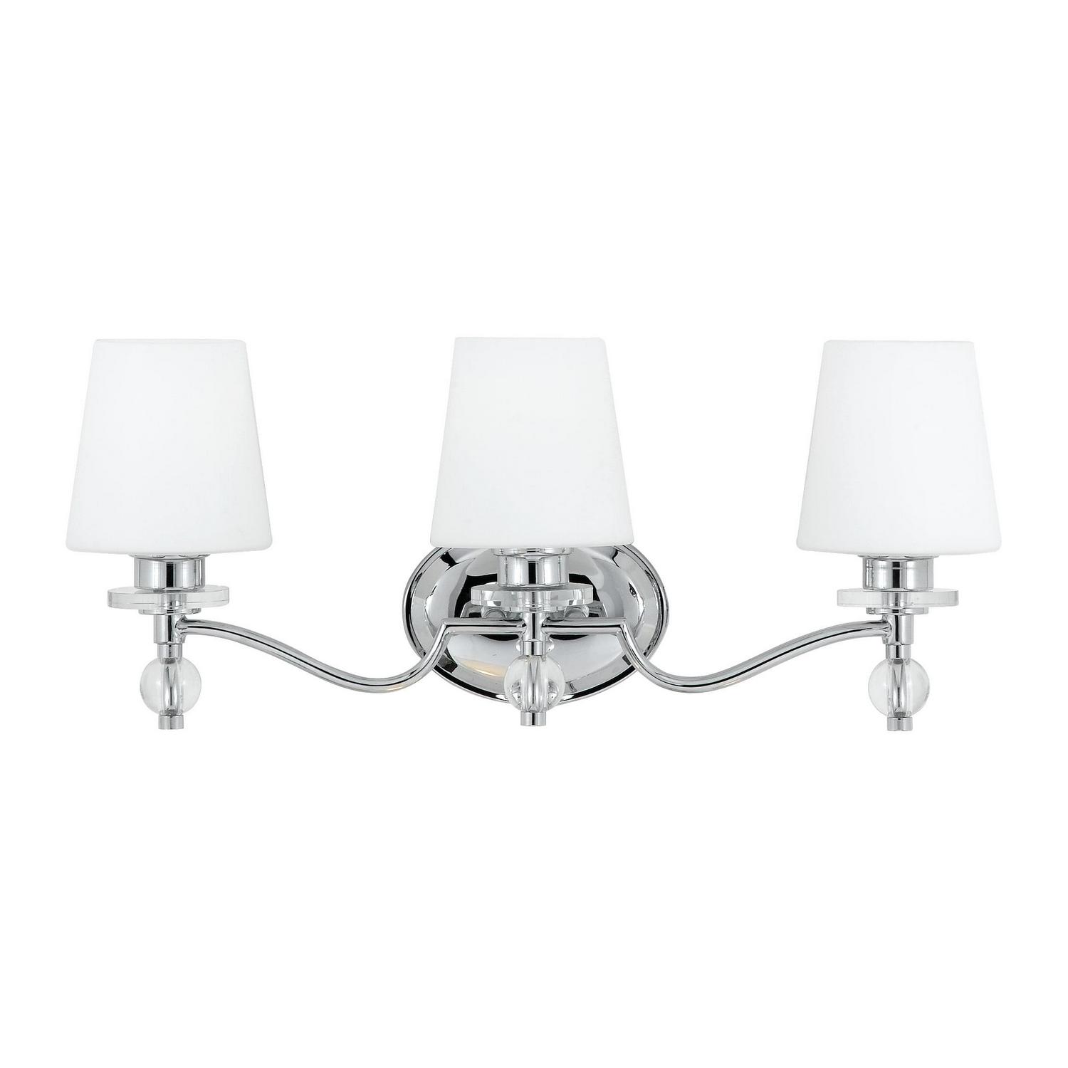 Quoizel HS8603C Hollister Bath Light in Chrome