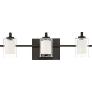 Quoizel KLT8603WTLED Kolt 21" 3-Light Bath Vanity in Western Bronze