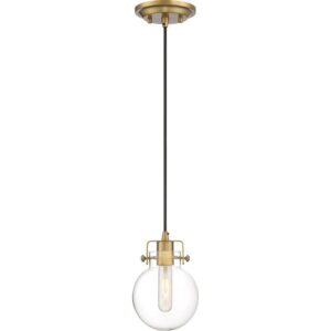 Quoizel Sidwell Mini Pendant in Weathered Brass - SDL1506WS