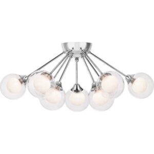 Quoizel Spellbound 9-Light 23" Ceiling Light in Polished Chrome