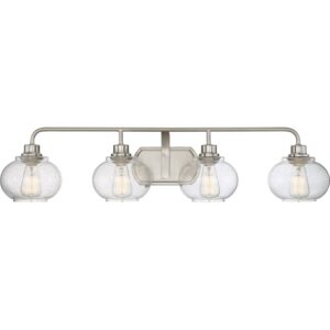 Quoizel TRG8604BN Trilogy 4-Light Bath in Brushed Nickel