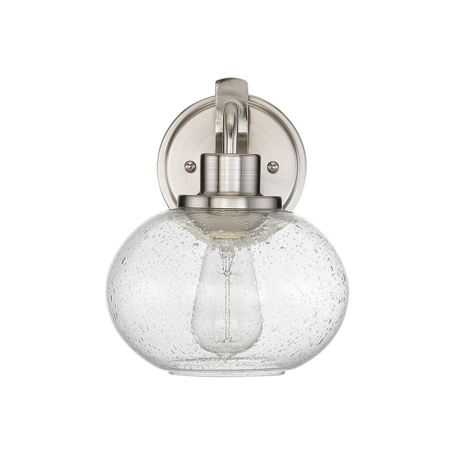 Quoizel TRG8701BN Trilogy 1-Light Wall Sconce in Brushed Nickel - Image 3