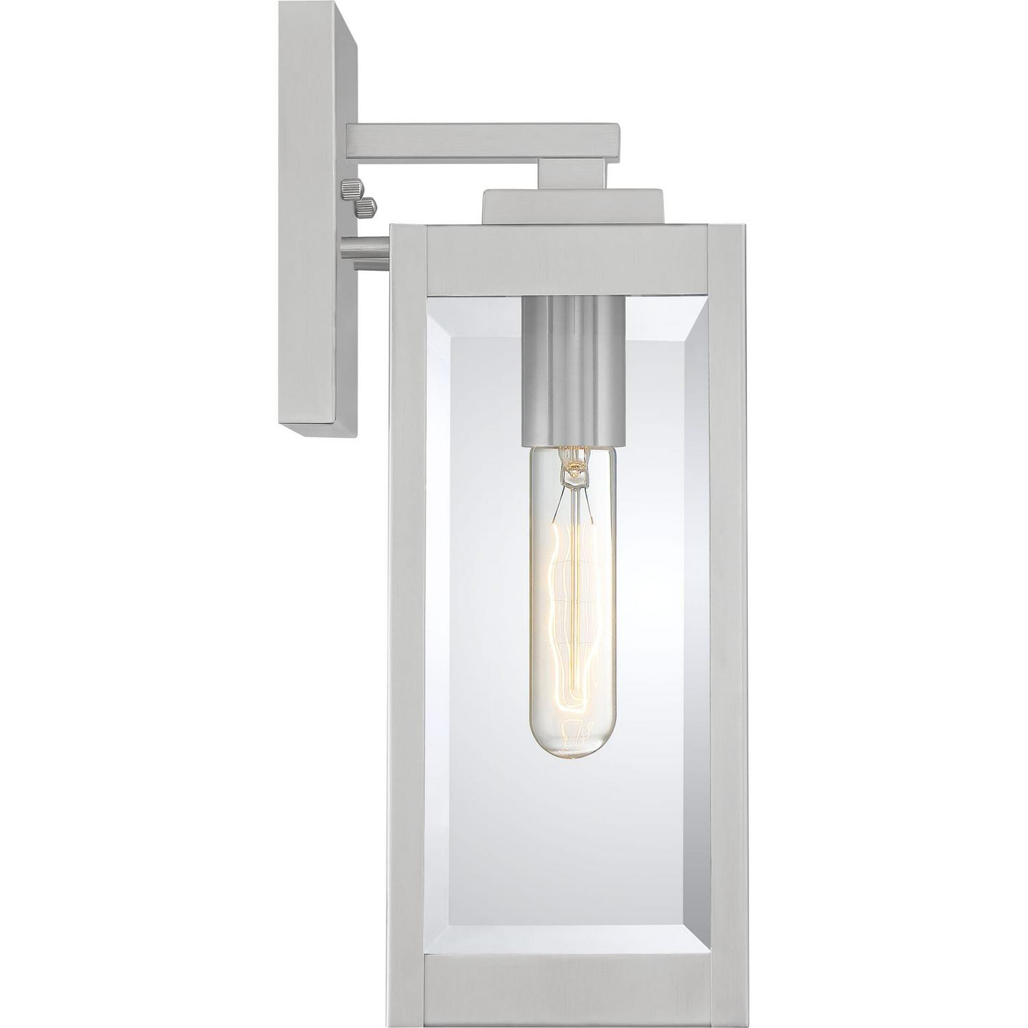 Quoizel Westover 5" Outdoor Hanging Light in Stainless Steel - Image 2