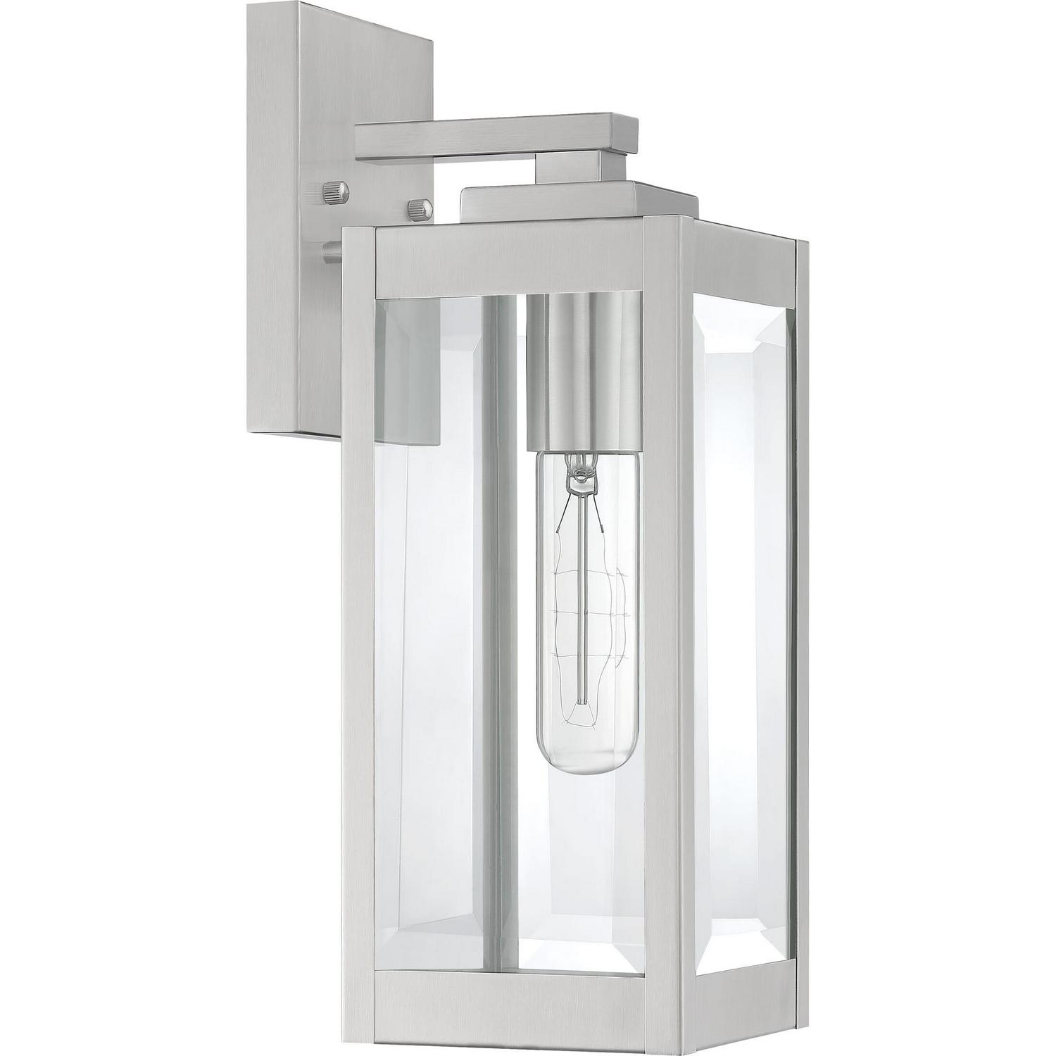 Quoizel Westover 5" Outdoor Hanging Light in Stainless Steel - Image 4