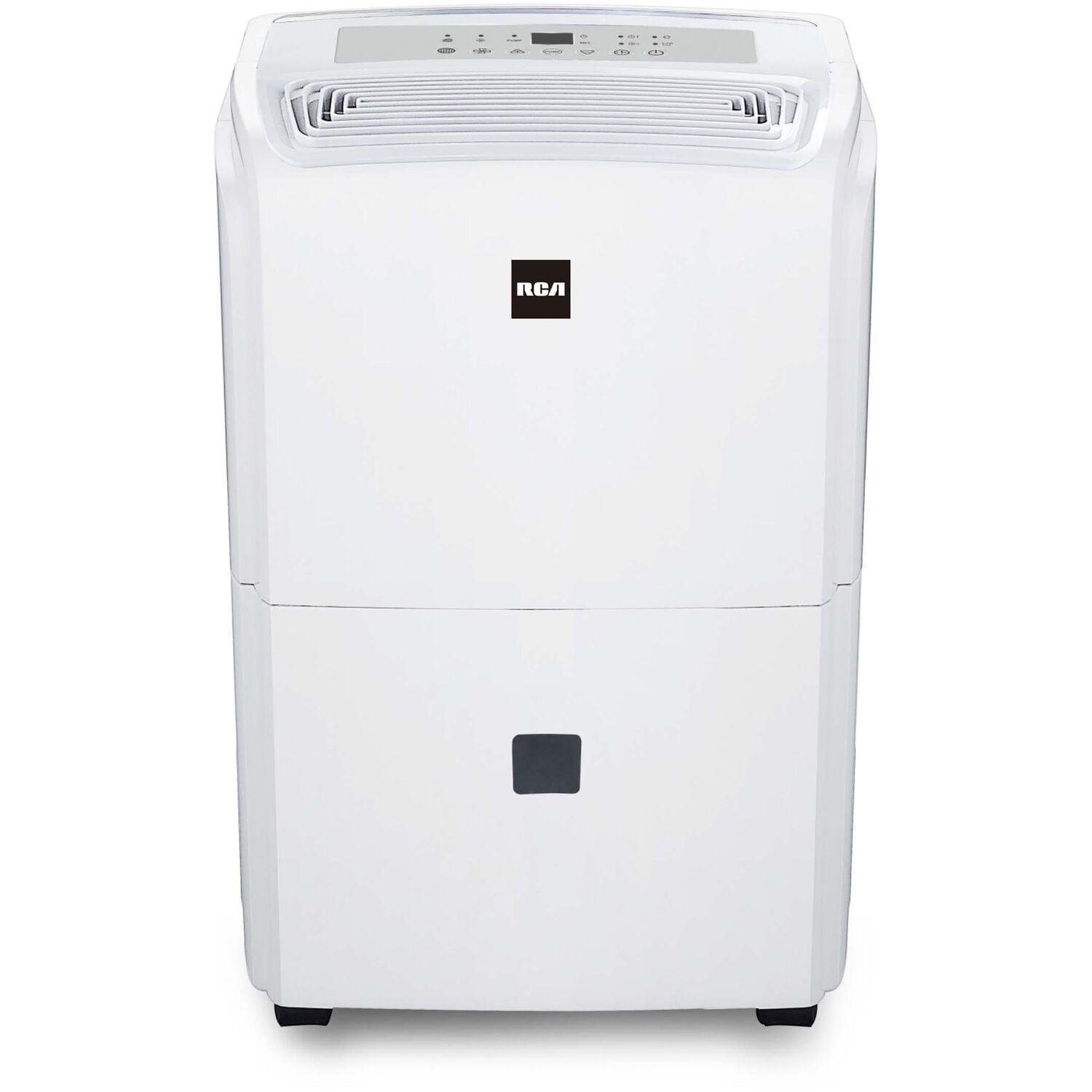 RCA 50 Pint Dehumidifier with Built-in Pump, White, RDHP550-6COM - Image 3