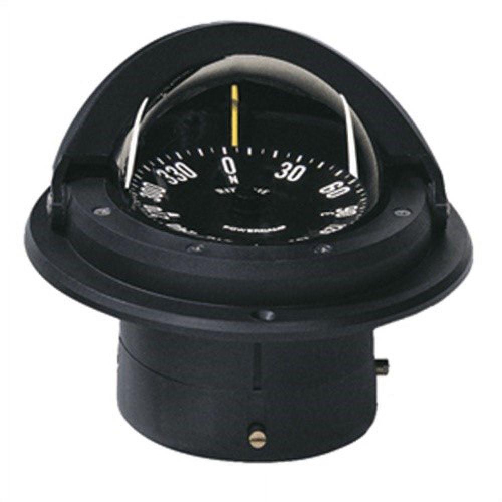 RITCHIE COMPASSES F-82 Compass, Flush Mount, 3" Dial, Black - Image 2
