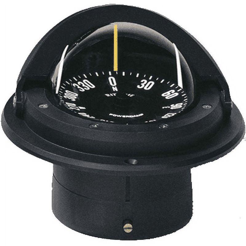 RITCHIE COMPASSES F-82 Compass, Flush Mount, 3" Dial, Black