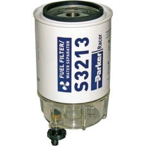 Racor 60 GPH Gas Outboard Filter with Clear Bowl