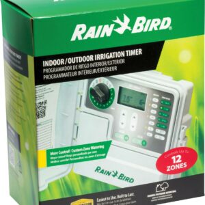 Rain Bird 12 Zone Simple Set Indoor/Outdoor Sprinkler Timer