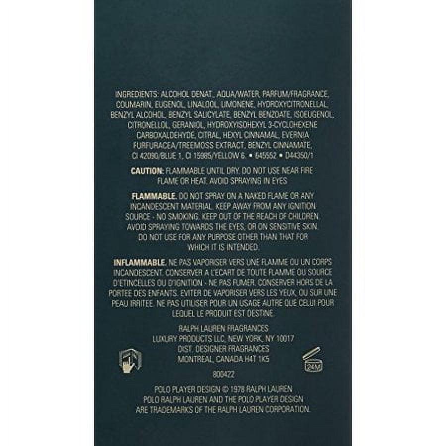 Ralph Lauren Polo Eau De Toilette, Cologne for Men, 4.0 oz - Image 3