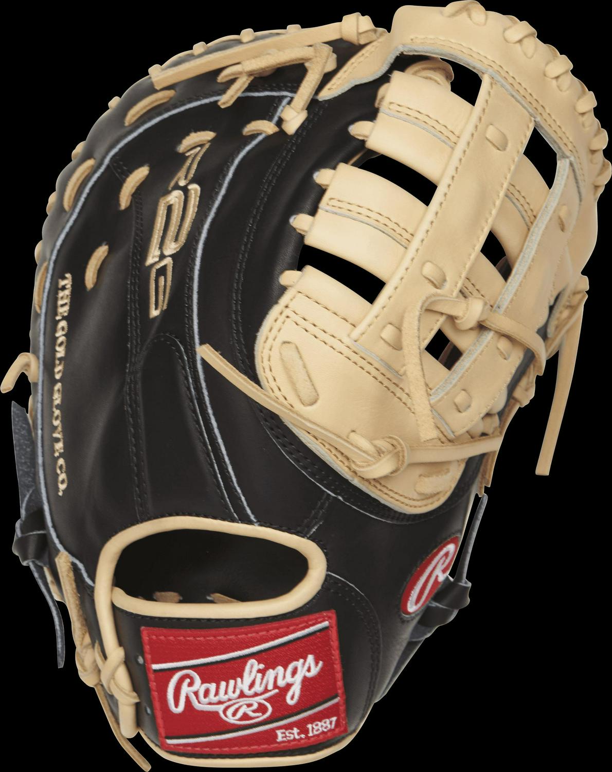 Rawlings 12.5" Heart of the Hide R2G First Base Mitt, Right Hand Throw - Image 3