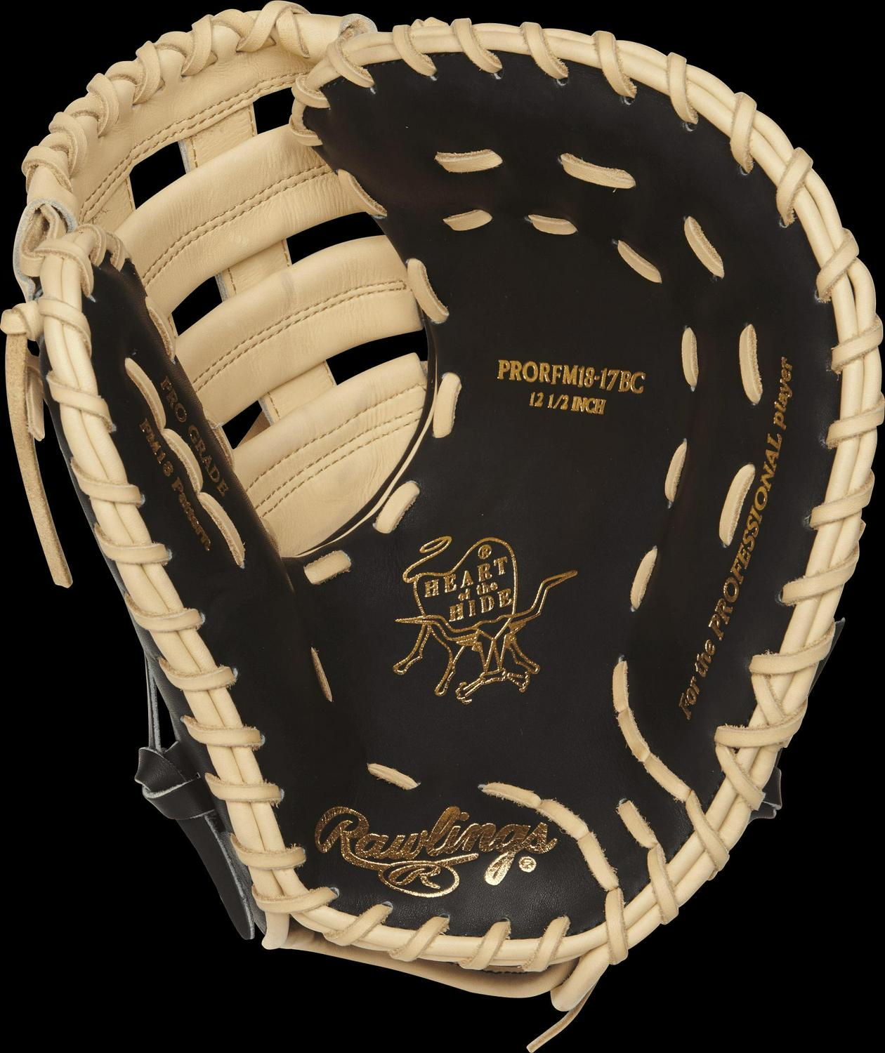 Rawlings 12.5" Heart of the Hide R2G First Base Mitt, Right Hand Throw - Image 2