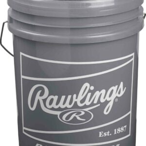 Rawlings 6 Gallon High School Raised Seam Ball/Bucket Combo - Includes 24 R100-UP1 Balls