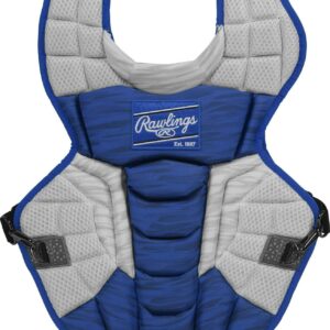 Rawlings Velo Baseball Intermediate Chest Protector | Royal/White | Intermediate