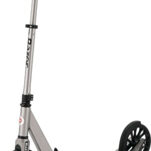 Razor A5 Prime Kick Scooter, 8" Spoked Urethane Wheels, Anodized Aluminum, Anti-Rattle Folding Scooter