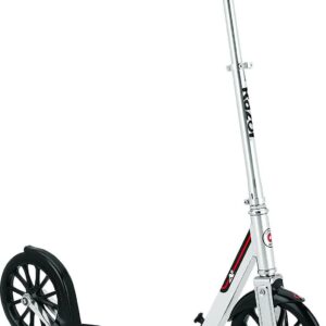Razor A6 Kick Scooter - 10" Wheels, Anodized Aluminum, Foldable, Lightweight, for Teen & Adult