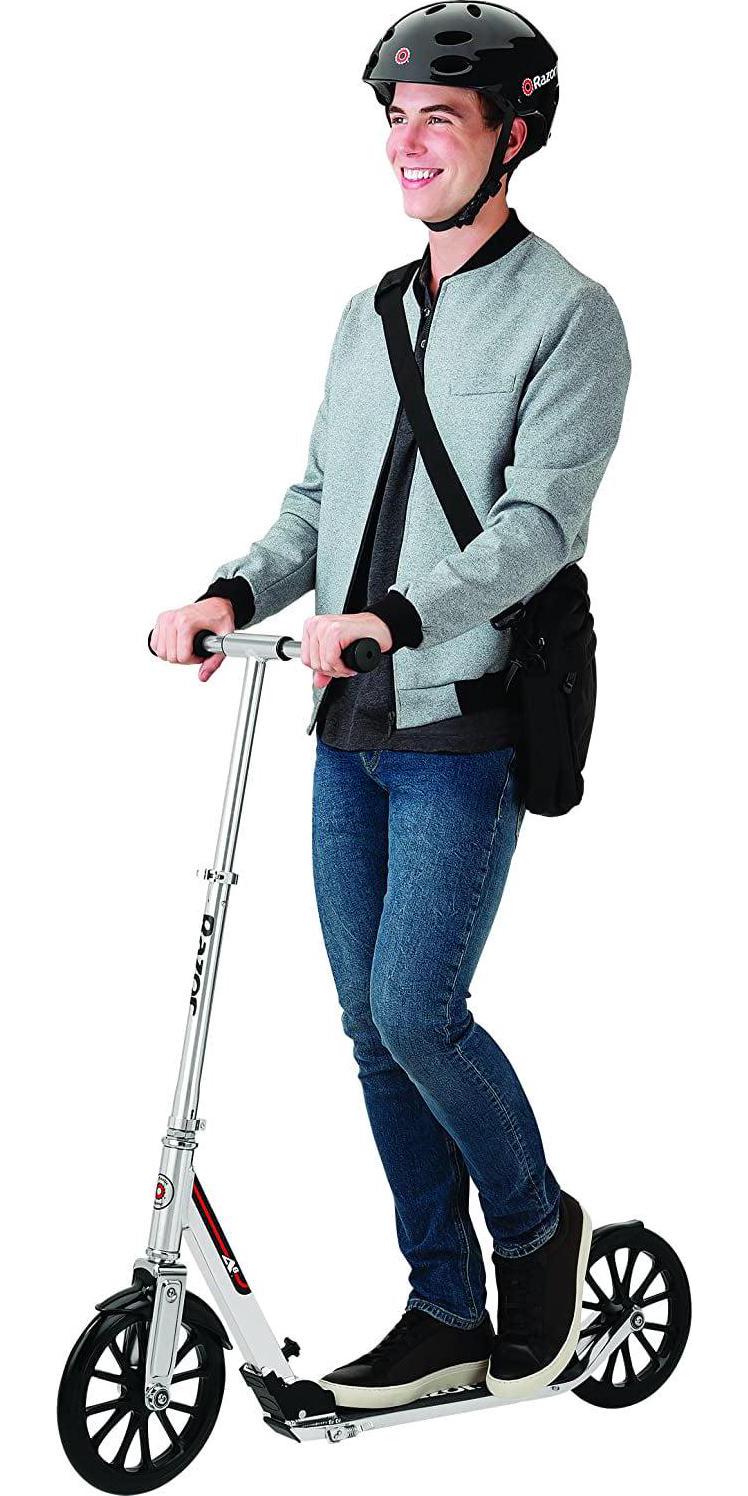 Razor A6 Kick Scooter - 10" Wheels, Anodized Aluminum, Foldable, Lightweight, for Teen & Adult - Image 4
