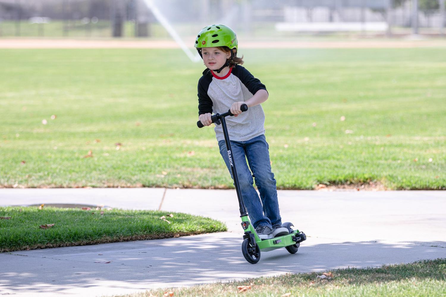 Razor Black Label E90 Electric Scooter - Green, for Child Ages 8+ and up to 120 lbs, up to 10 mph - Image 12