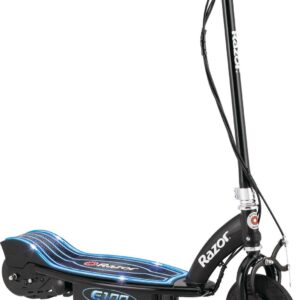 Razor E100 Glow Light-up Electric Scooter, up to 10 mph, Air-filled Front Tire, for Child Ages 8+