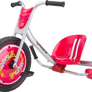 Razor Flashrider 360 Sparking Trike Red- Ages 6+