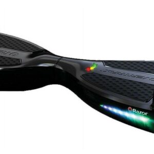 Razor Hovertrax Prizma- Black, Lighted Hoverboard for Child & Teen, up to 9 mph, UL2272 Certified