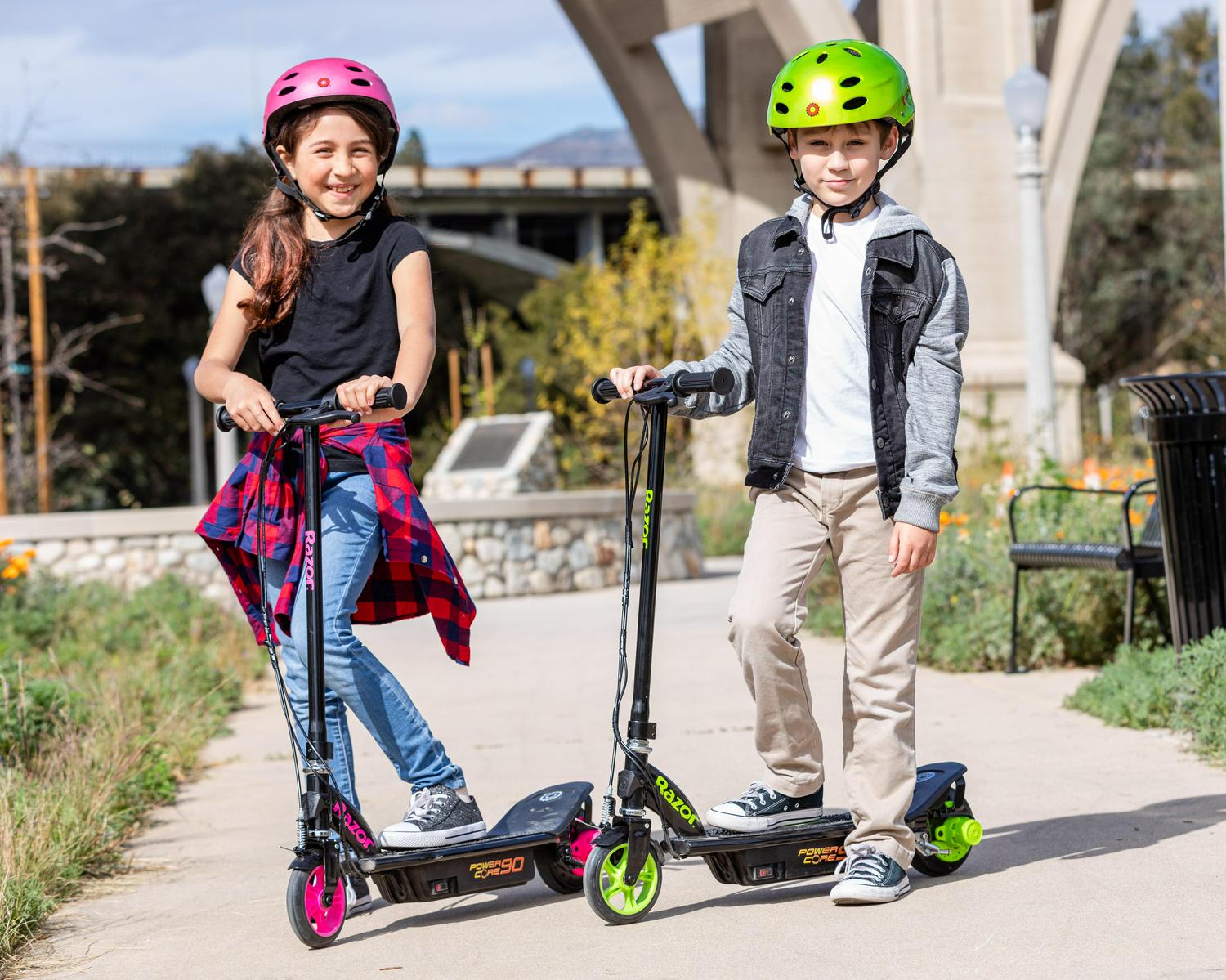 Restored Razor Power Core E90 Electric Kids Toy Scooter, Pink (Refurbished) - Image 14