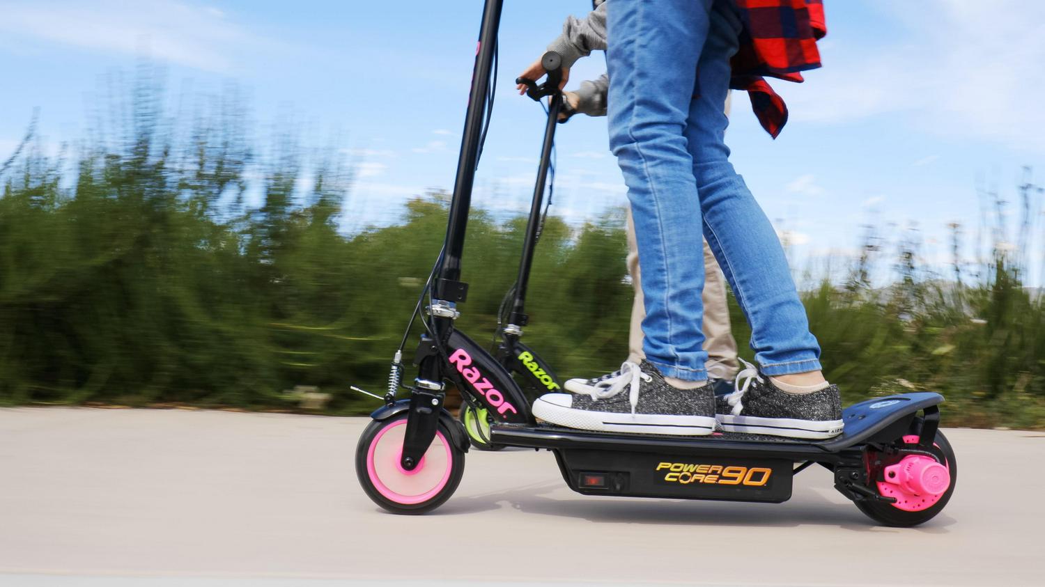 Restored Razor Power Core E90 Electric Kids Toy Scooter, Pink (Refurbished) - Image 15