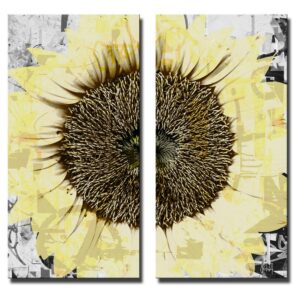 Ready2HangArt 'Painted Petals CIV' 2-Piece Canvas Wall Art Set