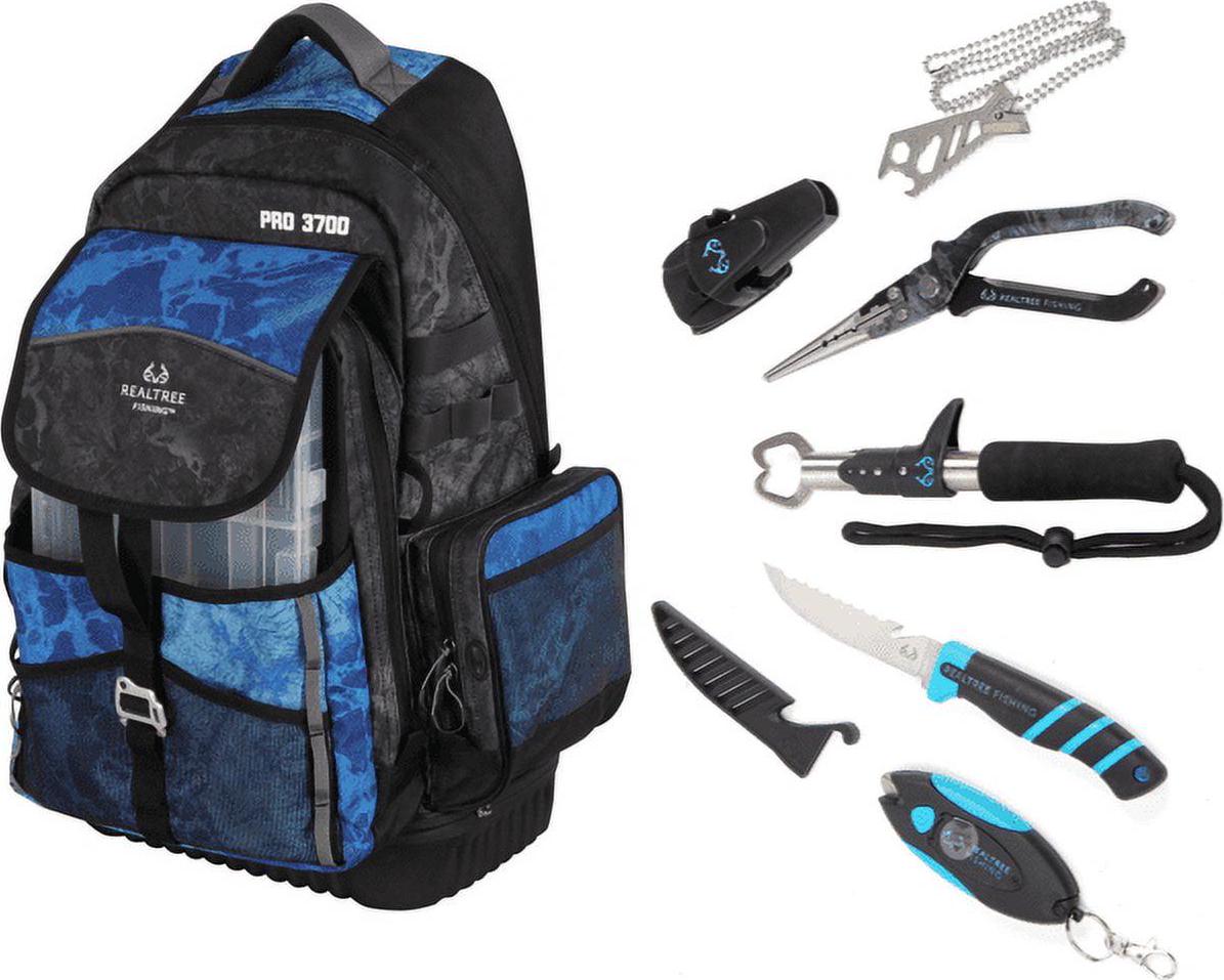 Realtree Large Backpack with 5 Piece Tool Kit