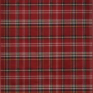 Red Farmhouse Plaid Area Rug by Pinewood Grove