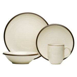 Red Vanilla HN500-016 Vanilla Hampshire Cream Dinner Set, 16 Piece