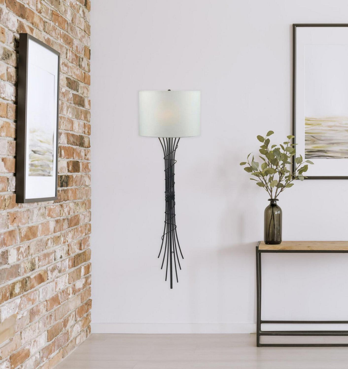 Redding 1 Light Wallchiere with Bronze Finish